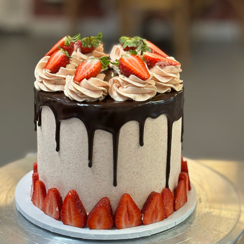 Strawberry Cake from Sweet Creations in Blenheim, Marlborough, NZ