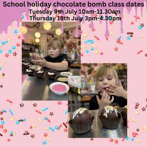 Hot chocolate bomb class for kids