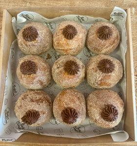 Sugar Daddy Doughnut Box - Filled with Baileys fudge sauce