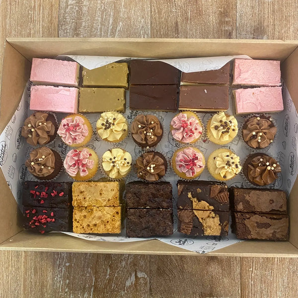 Large Mini Cupcake Slice and Brownie Box from Sweet Creations in Marlborough, New Zealand