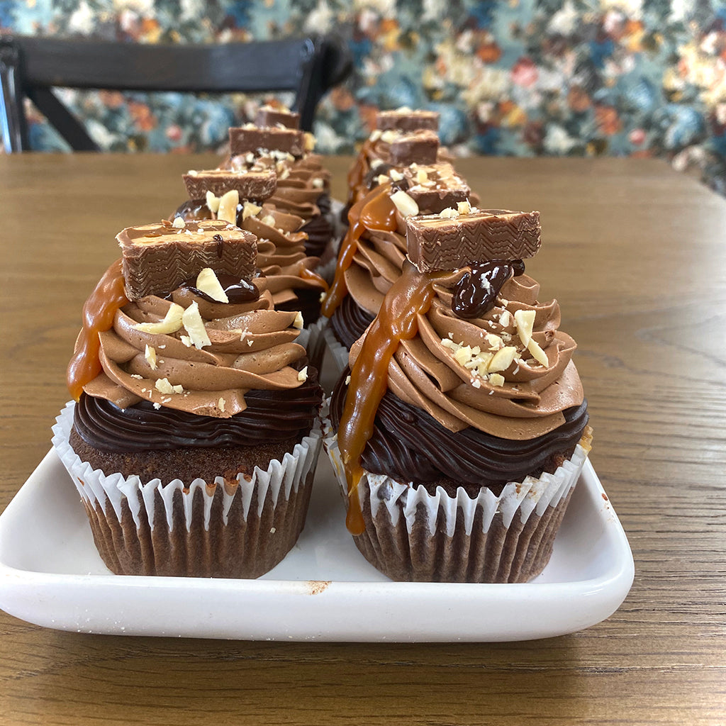 Snickers Cupcakes from Sweet Creations in Marlborough, NZ