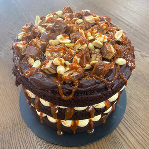 Chocolate & Snickers Cake by Sweet Creations, Blenheim, New Zealand